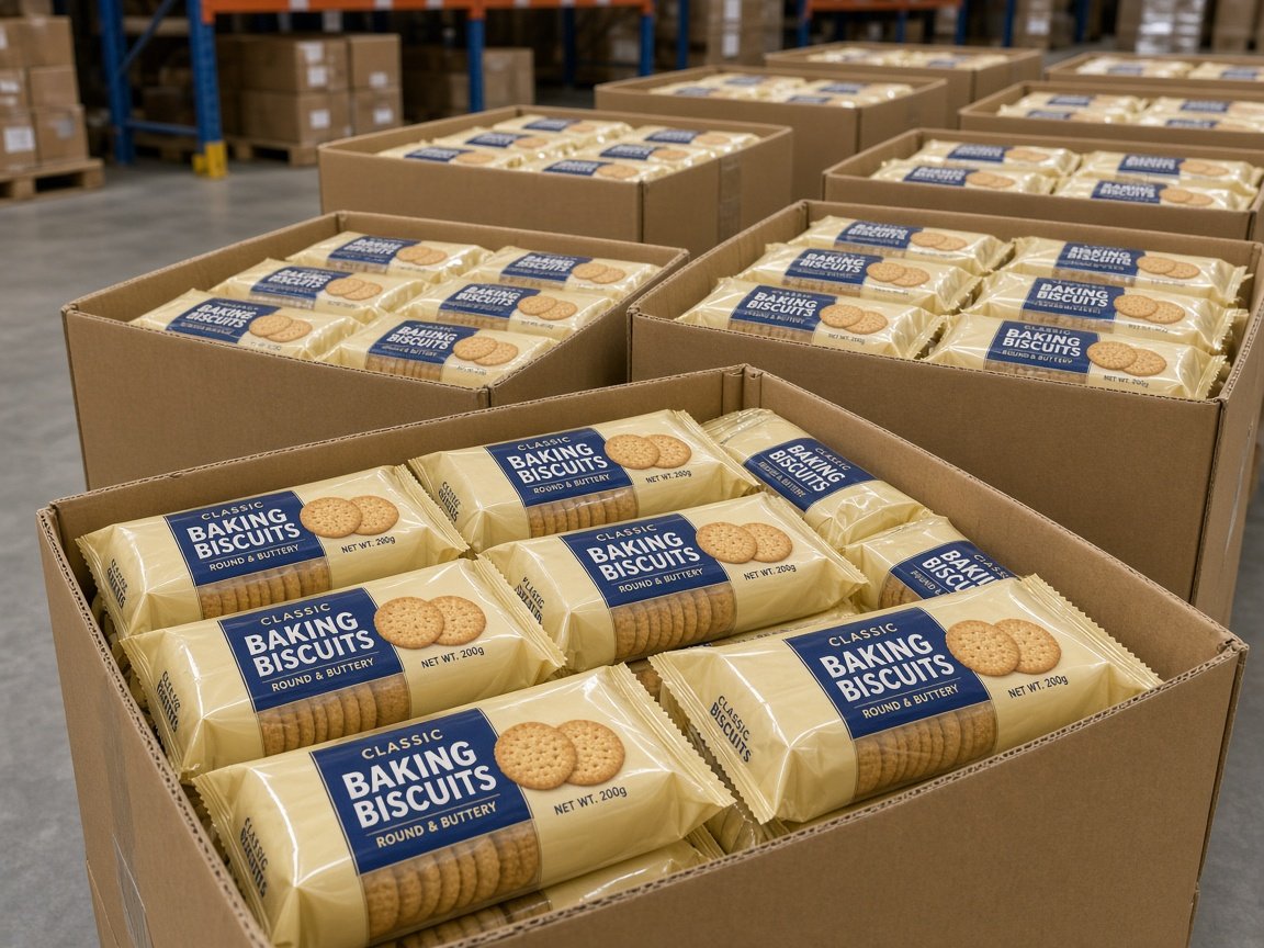 كراتين بسكويت مغلف للجملة